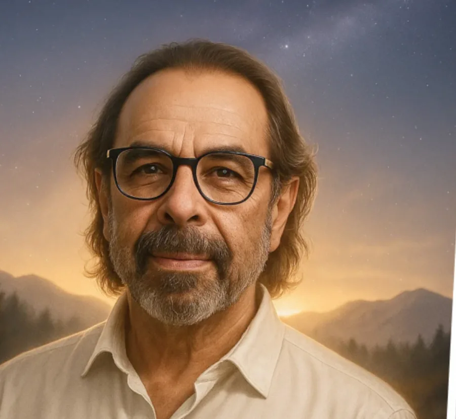 Juan Pablo Ochoa Vivanco, founder of the Cosmic Wolf Institute